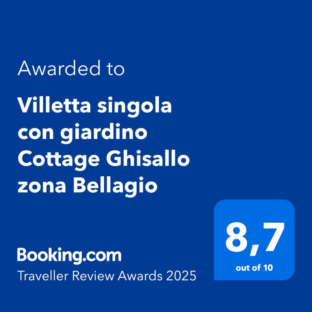 Villetta Singola Con Giardino Cottage Ghisallo Zona Bellagio Magreglio Eksteriør bilde